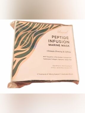 Ebanel Peptide Infusion Marine Mask Firming Lifting Anti Aging Collagen